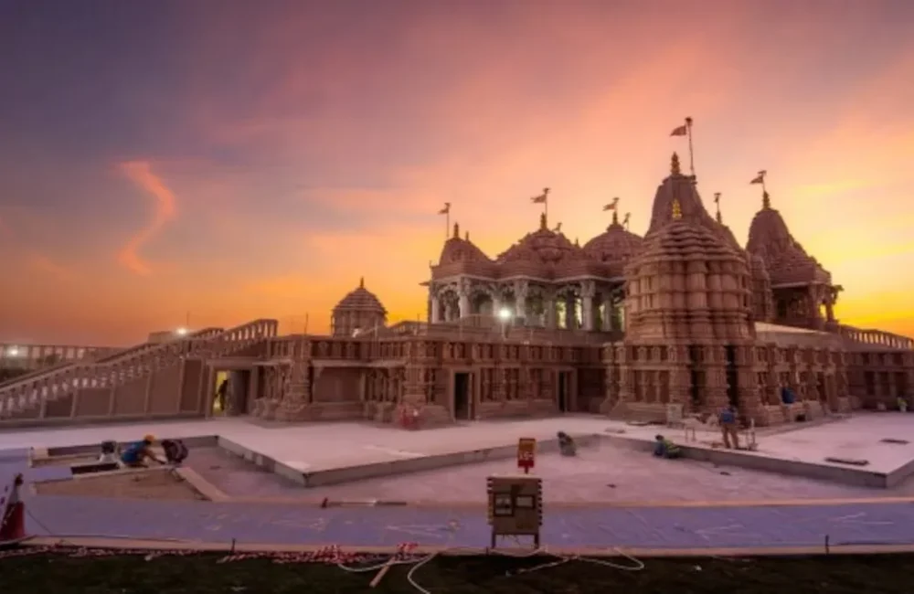 Abu Dhabi BAPS Temple Visit with Ferrari World